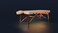 Master Massage 30 Del Ray Pro Portable Table Package Cream Standard with Ambient Lighting System