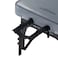 Master Massage 30 Montour Lx Portable Massage Table Package with 3 Memory Foam Dove Grey Foldable Massage Table Folding Spa Beauty Bed
