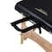Master Massage Gibraltar Olympic LX Portable Massage Table Extra Wide for Larger Clients Supports Weight Up to 800lbsTattoo Spa Salon Facial Beauty Bed Lash 32 Width Black