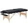Master Massage Gibraltar Olympic LX Portable Massage Table Extra Wide for Larger Clients Supports Weight Up to 800lbsTattoo Spa Salon Facial Beauty Bed Lash 32 Width Black