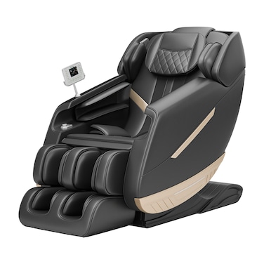 Real Relax 2024 Massage Chair of SL Track Full Body Zero Gravity Massage Recliner Chairwith Thai StretchBody ScanAPP ControlShortcut KeyPS3800Black