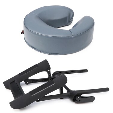 Master Massage Set Face Cradle Cresent Royal Blue