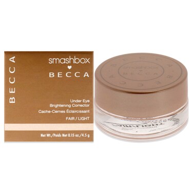 SmashboxX BECCA Full Coverage Under Eye Brightening Cream Corrector for Dark Circles 016 oz