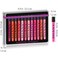 SHANY The Wanted Ones  12 Piece Lip Gloss Set with Aloe Vera and Vitamin E