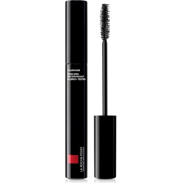 La RochePosay Toleriane Waterproof Mascara LongLasting Volume and Length Allergytested Safe For Sensitive Skin Black