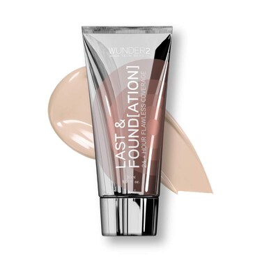 WUNDERBROWFull Coverage Foundation Last  Foundation  Buildable Full Coverage Liquid Foundation For 24 Hours Wear  Long Lasting Waterproof Porcelain