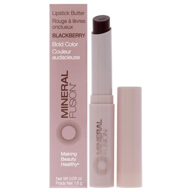 Mineral Fusion Lipstick Butter  Blackberry for Women  006 oz Lipstick