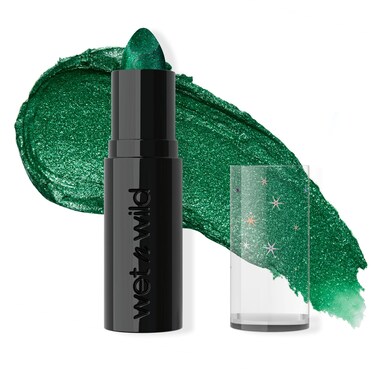 wet n wild Glitter Lipstick  Poison Ivy