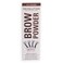 Revolution Brow Powder Stamp  Stencil Kit Brow Shaping Tool Ash Brown Includes Brow Stencils