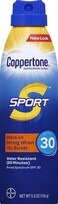 Coppertone SPORT Sunscreen Spray SPF 30 Water Resistant Sunscreen Broad Spectrum Spray Sunscreen SPF 30 55 Oz Spray