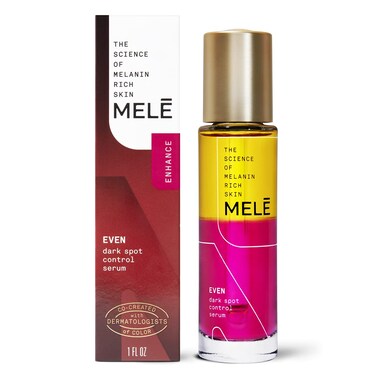 Mele Even Dark Spot Visibly Reduces Dark Spots Uneven Tone And Signs Of Aging Control Serum With Niacinamide Vitamin E And ProRetinol 1 oz