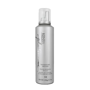 Kenra Platinum Thickening Mousse 12  Volumizing Styler  Adds Fullness  Body  Humidity Protection Up To 48 hours  Density Plumping up tp 150  Thermal Protection  All Hair Types