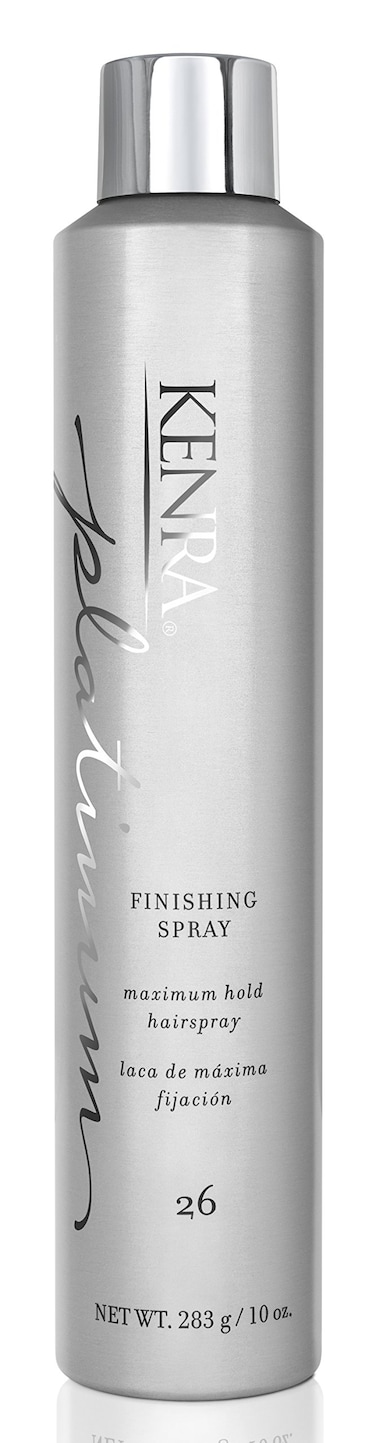 Kenra Platinum Finishing Spray 26  Maximum Hold Hairspray  Fastdrying NonFlaking NonDrying  HumidityResistant AllDay Style Retention HighShine Finish All Hair Types