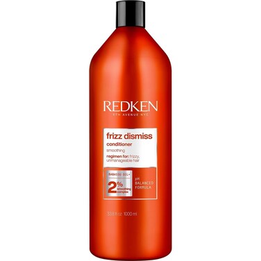 REDKENFrizz Dismiss Conditioner  Weightless Frizz Control  Anti Frizz  Moisturize and Smooth  Provides Soft Silky Hair  For Frizzy Hair  SulfateFree