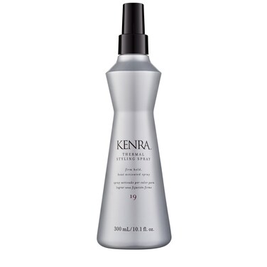 Kenra Thermal Styling Spray 19  Heat Protection Spray  Firm Hold HeatActivated Spray  Tames Frizz Flyaways  Adds Shine  All Hair Types  10 fl Oz