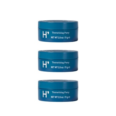 HarrysTexturizing Hair Putty  Definition Without Stickiness or Stiffness  25 Fl Oz 3 Pack