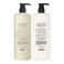 Kristin Ess Hair Fragrance Free Shampoo and Conditioner 1 Liter Set for Sensitive Skin and Scalp  Sulfate Free and Color Safe Shampoo and Conditioner  Hydrating  Moisturizing  Vegan  Cruelty Free