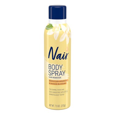NairHair Remover Body Spray Arm Leg and Bikini Hair Removal Spray 75 Oz Can