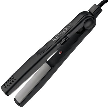 Revlon Smooth and Straight Ceramic Flat Iron  Fast Results Smooth Styles 1 in