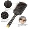 Paddle Brush for Blow Drying Detangling Brush for Curling Straight Thick Thin Wet and Dry Hair Large Paddle Hair Brush with Soft Nylon Bristle Hair Brushes for Women Men Kids