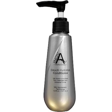 Silk Keratin Smooth Hydration Conditioner 34 Oz White