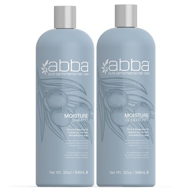 ABBA  Pure Moisture Shampoo  Olive Butter  Peppermint Oil