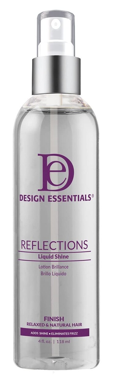 Design EssentialsReflections Liquid Shine HumidityResistant Hair Polish Spray 4 Ounce