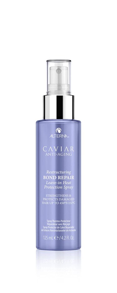 Alterna Caviar AntiAging Restructuring Bond Repair Leavein Heat Protection Spray 42 Fl Oz  Strengthens  Protects Damaged Hair