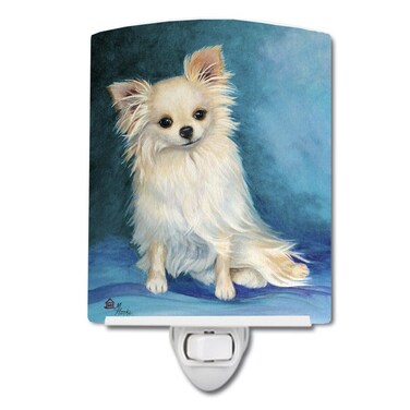 Carolines Treasures Jazz Chihuahua Long Hair Night Light 6 x 4 Multicolor
