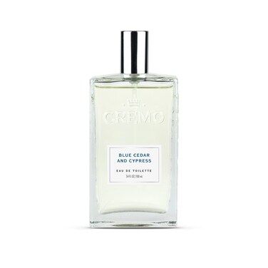 CremoCologne for Men  Blue Cedar  Cypress Mens Cologne  A Woodsy Scent with Notes of Lemon Leaf Cypress and Cedar 34 Fl Oz
