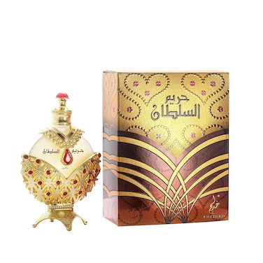 KHADLAJ PERFUMES Hareem Al Sultan Gold Concentrated Perfume Oil for Unisex 118 Ounce