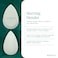 EcoToolsBlend  Blur Makeup Brush and Sponge Duo Makeup Blending Sponge  Foundation Brush For Liquid  Cream Products Cloud Skin Eco Friendly Vegan  Cruelty Free 2 Count