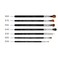 Sigma BeautyBasic Eye Makeup Brush Set  Classic Eye Makeup Brushes with Premium Fibers and Sleek Durable Handles for Eyeliner Eyeshadow  Eyebrows Includes 7 Black Makeup Brushes