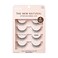 KISSThe New Natural False Eyelashes Pearl Earring 12 mm Includes 4 Pairs Of Lashes Contact Lens Friendly Easy to Apply Reusable Strip Lashes