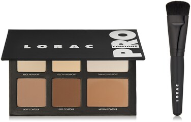 LORACPRO Contour Palette  Contour Brush  Contour Powders  Highlighter Makeup  Mirror Compact