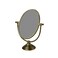 Creative CoOp Antique Aluminum Swivel Vanity Mirror Brass