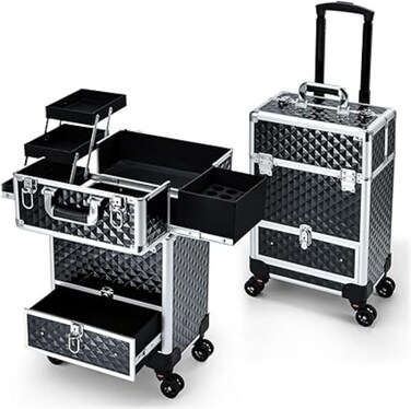 Womens Central Hardside Expandable Luggage with Spinner Wheels