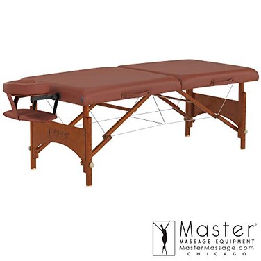 Master MassageFairlane Sport Size Portable Massage Table 25 Inch Lightweight and Supportive Bonus Accessories Included Tattoo Bed Lash Table