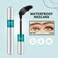 2 in 1 Mascara 5x Longer Waterproof Lash Cosmetics Natural Lengthening and Thickening Effect No Clumping Superstrong Magic 4d Silk Fiber for Vibely Mascara Makeup