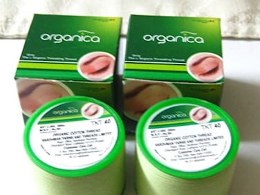 Organica Eyebrow Thread Box of 8 Spools