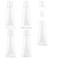 Empty Lip Gloss Tubes Lip Balm Travel Toothpaste Containers Refillable Small Squeeze Bottles Mini Lipgloss Cream Dispenser 10 ml 5 Pack