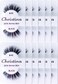 Christina 12 Pack False Eye Lashes Style 43