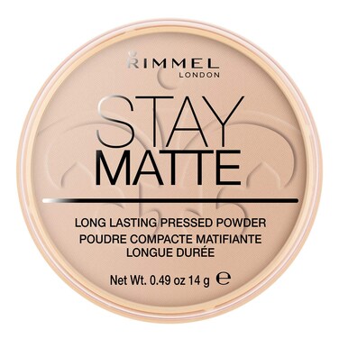 RimmelStay Matte Pressed Powder Silky Beige