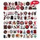 Born To Rock N Roll Rocks Temporary Tattoos Themed Music Band Birthday Party Decorations Favors Supplies Decor 90PCS Rockstar Guitar Tattoo Stickers Gifts For Kids Boys Girls School Prizes Carnival