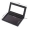 Allwon Magnetic Palette Black Empty Makeup Palette with Mirror and 20Pcs Adhesive Empty Palette Metal Stickers for Eyeshadow Lipstick Blush Powder