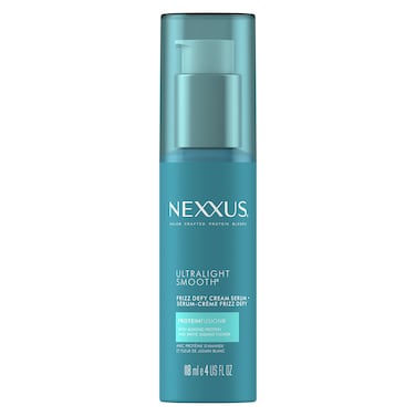 NexxusUltralight Smooth Hair Serum for Dry and Frizzy Hair Weightless Smooth Hair Treatment to Block Out Frizz Against Humidity 4 fl oz