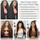 13x4 Deep Wave Lace Front Wigs Human Hair 30 Inch HD Deep Curly Lace Front Wigs Human Hair 180 Density Frontal Wigs for Women Human Hair Pre Plucked with Baby Hair