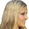 MissgraceHMetal Chain Jewelry Headband Head Hair Band Tassels Pearl