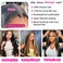 30 Inch 13x6 Lace Front Wigs Human Hair Pre Plucked Straight HD Lace Front Wigs Human Hair 180 Density 13x6 Frontal Wigs Human Hair with Baby Hair Straight Glueless Wigs Human Hair for Women