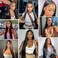 30 Inch 13x6 Lace Front Wigs Human Hair Pre Plucked Straight HD Lace Front Wigs Human Hair 180 Density 13x6 Frontal Wigs Human Hair with Baby Hair Straight Glueless Wigs Human Hair for Women
